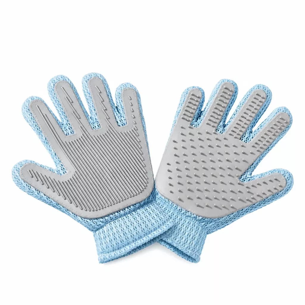 Double-Sided Pet Grooming Glove for Cats and Dogs