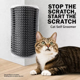 Wall-Mounted Corner Cat Scratcher