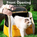 Large-Window Pet Carrier Backpack for Cats and Small Dogs