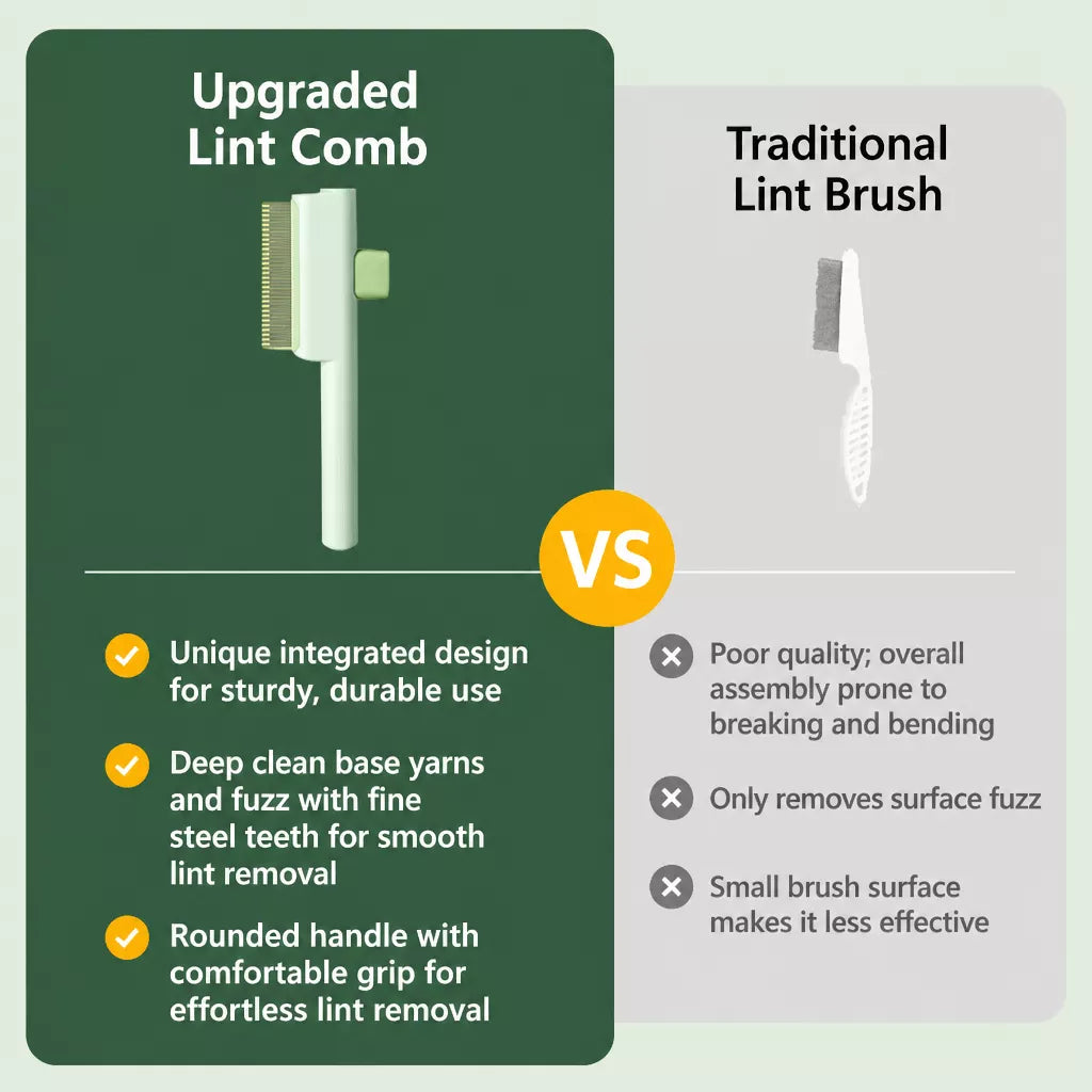 Self-Cleaning Deshedding Comb for Cats & Dogs