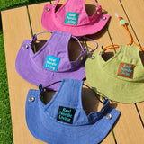 Canvas Outdoor Hat for Dogs and Cats