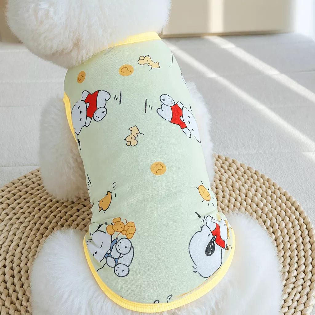 Lightweight Cotton Pet Clothing for Dogs & Cats