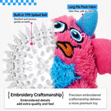Monster Dragon Egg Squeaky Plush Dog Toy for Small & Medium Dogs