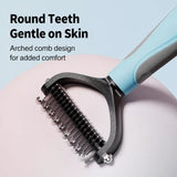 Cat Grooming Comb for Long Hair, Knots and Loose Fur