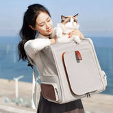 Pet Carrier Backpack for Cats and Dogs Up to 17 lb