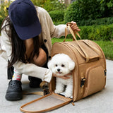 Expandable Pet Carrier Backpack for Cats and Small Dogs
