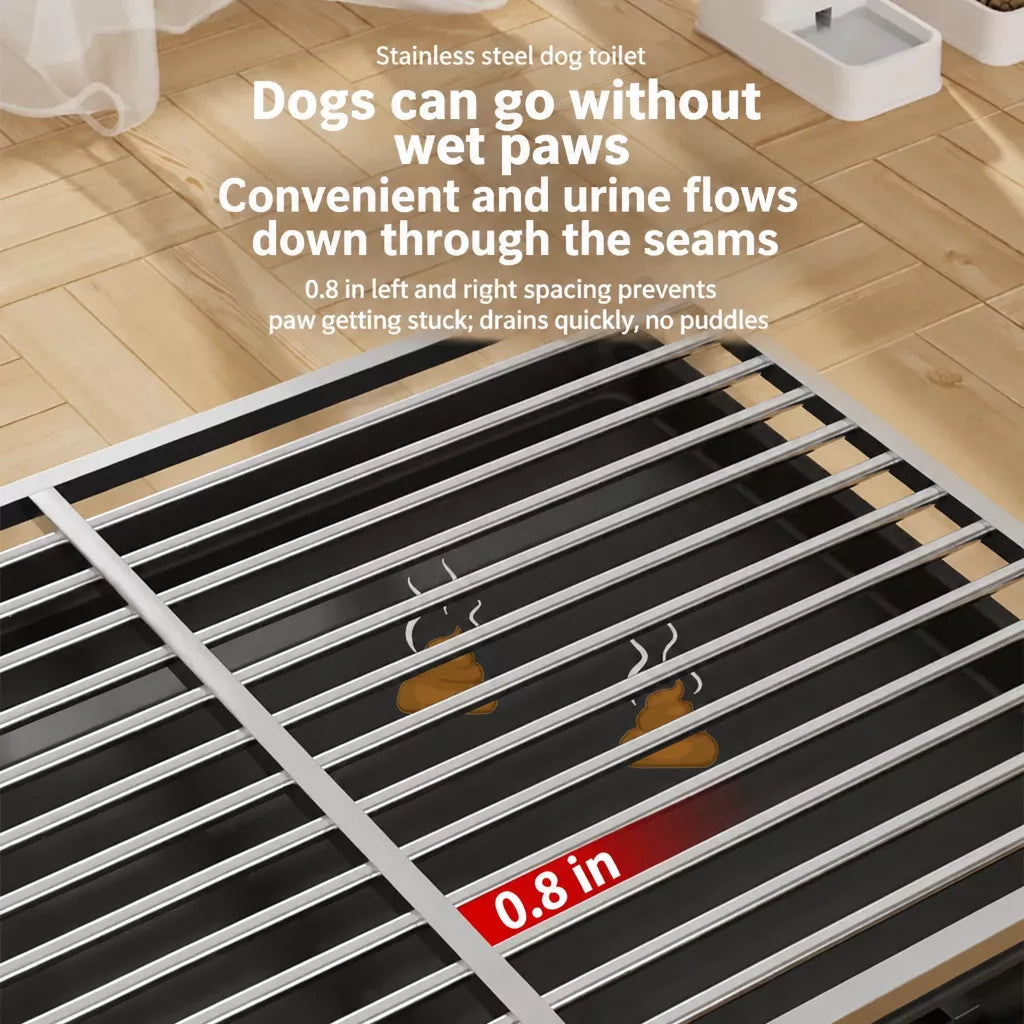 Stainless Steel Dog Potty Tray