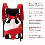 Front-Carry Pet Carrier Backpack for Small Dogs and Cats