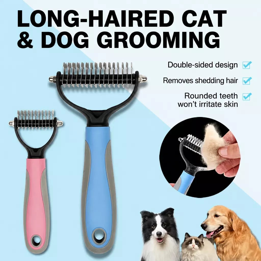 Undercoat Deshedding Comb for Dogs and Cats