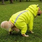 Waterproof Dog Raincoat for Golden Retrievers and Labradors
