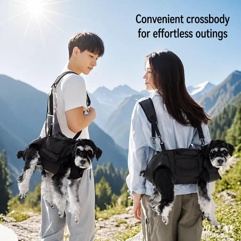 Convertible Pet Carrier Backpack and Shoulder Bag