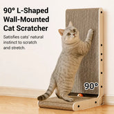 L-Shaped Vertical Cat Scratcher