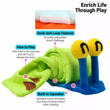 Snail Snuffle Squeaky Dog Toy