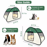 Portable Foldable Pet Tent Bed for Cats and Small Dogs