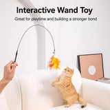 Suction Cup Cat Teaser Wand Toy
