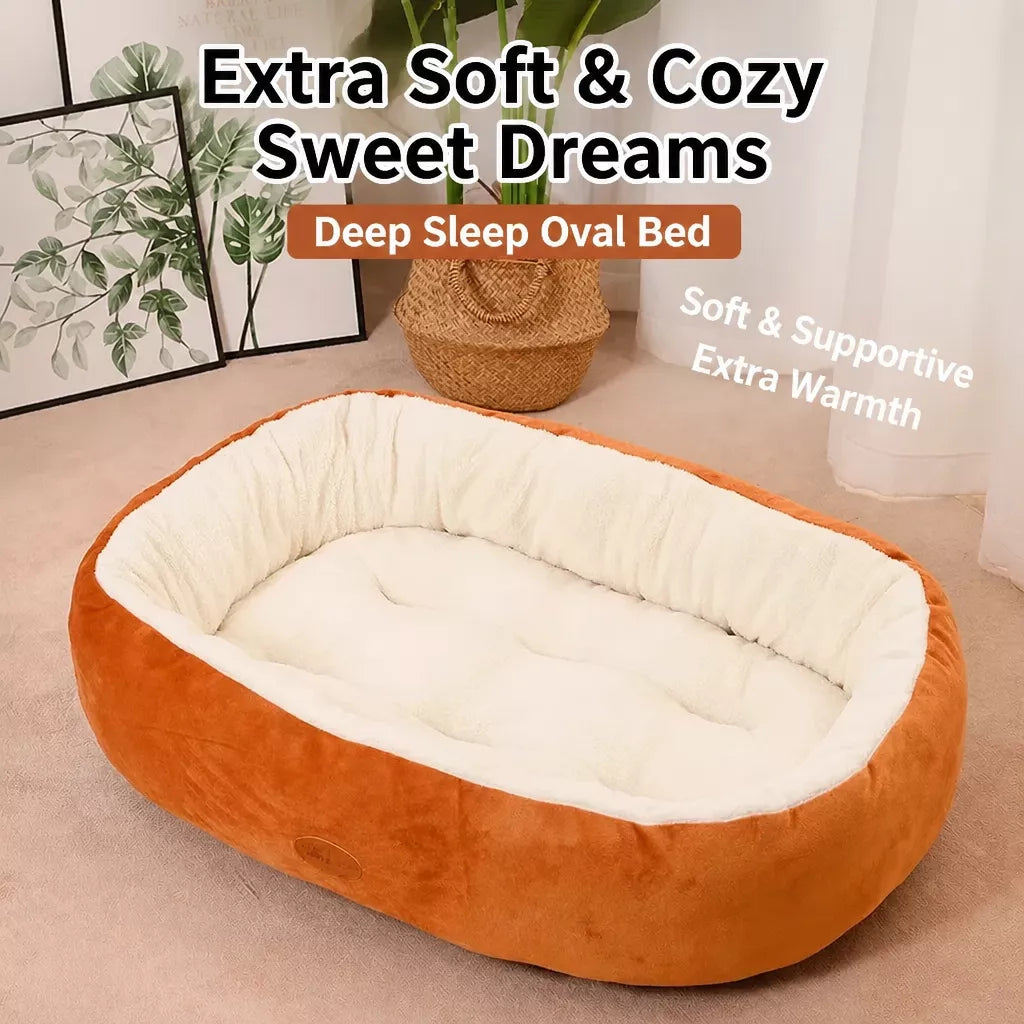 Fleece Pet Bed for Cats and Dogs