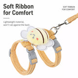 Adjustable Pet Harness and Leash Set for Cats and Small Dogs