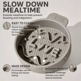 Slow-Feeder Bowl for Dogs and Cats