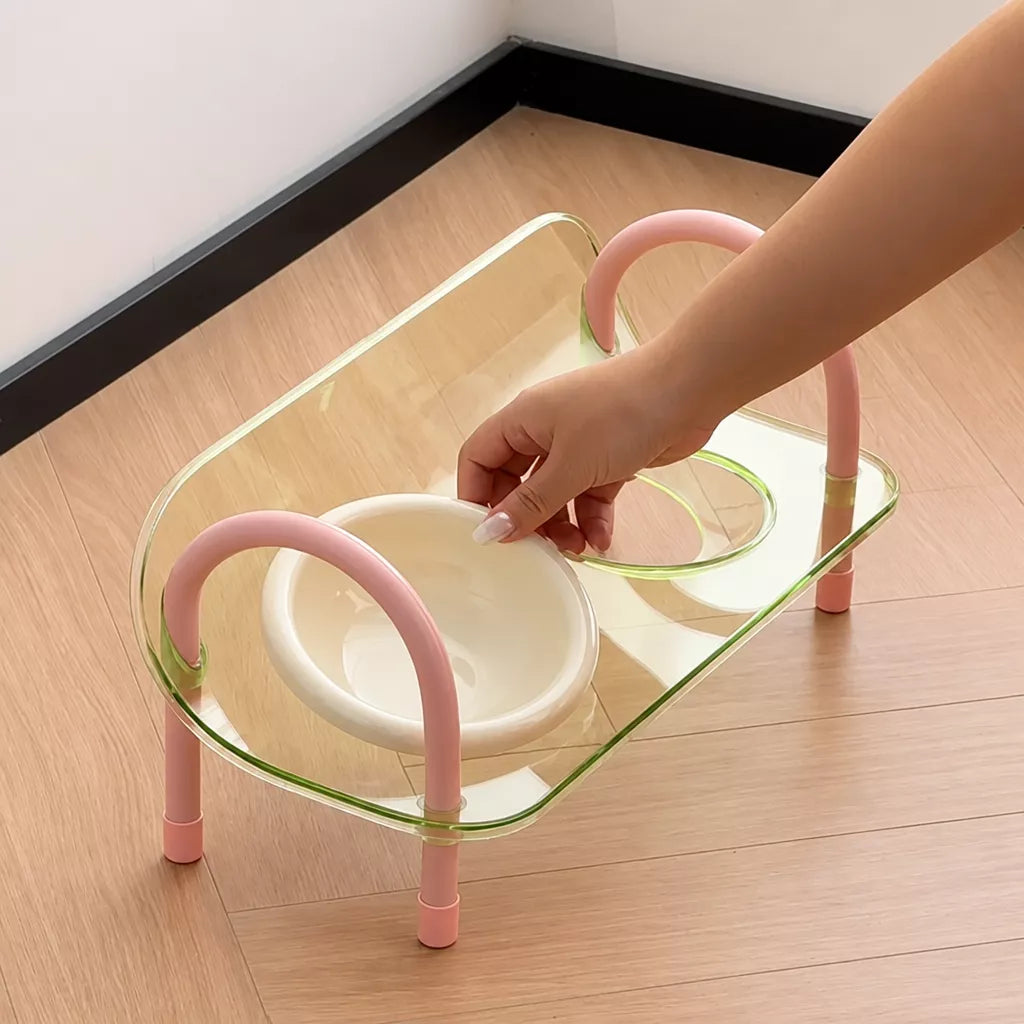 Pet Slow Feeder Bowl with Wide Opening