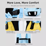Front-Carry Pet Carrier Backpack for Small Dogs and Cats