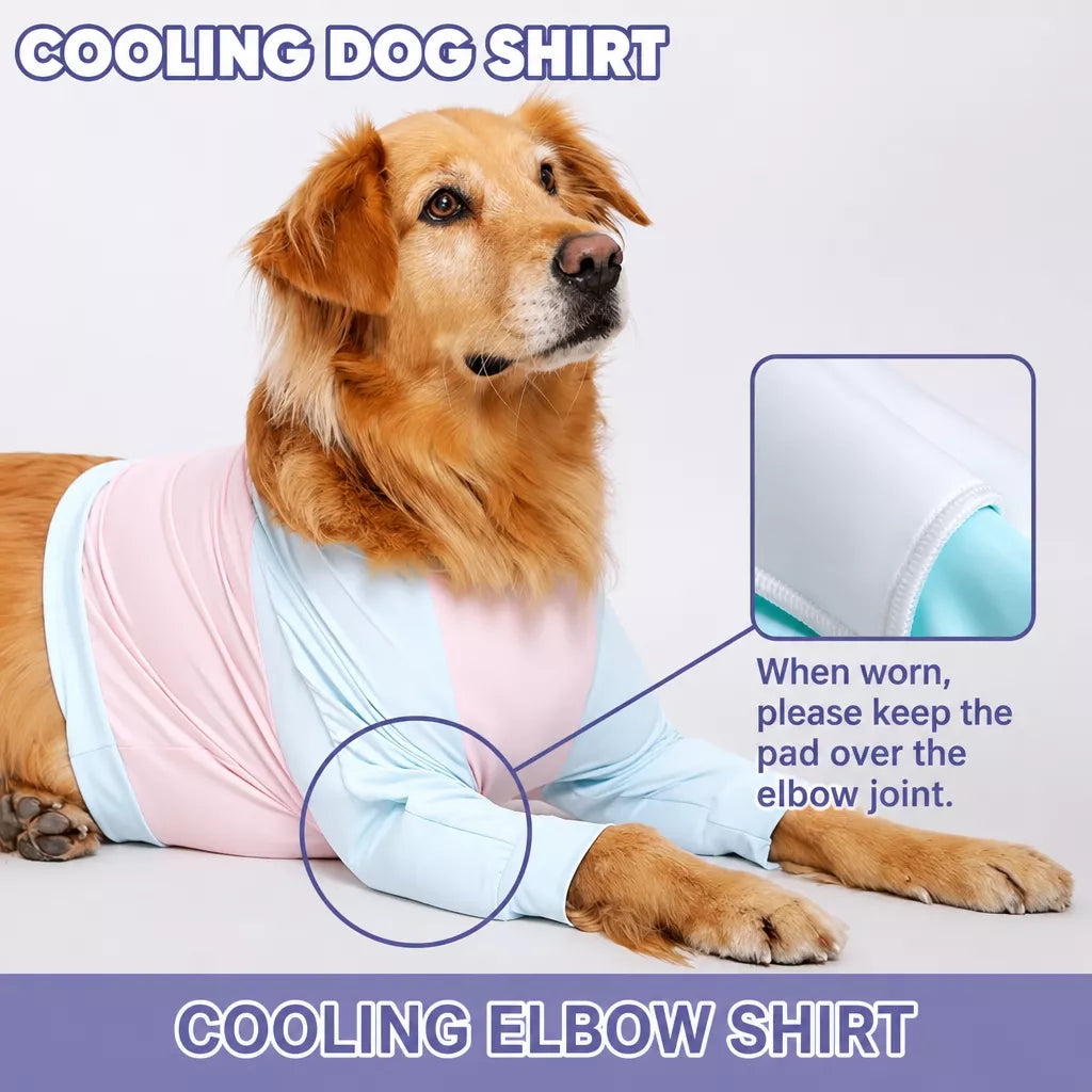 Lightweight Summer Dog Shirt for Medium to Large Breeds