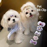 Bow Hair Clips for Cats and Small Dogs