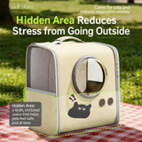 Breathable Pet Carrier Backpack for Cats and Small Dogs