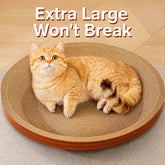Round Corrugated Cardboard Cat Scratcher Bed