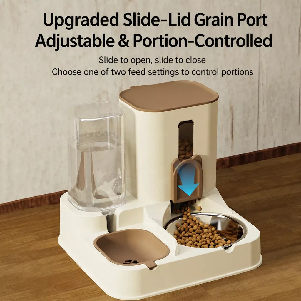 Pet Food and Water Bowl for Cats and Dogs