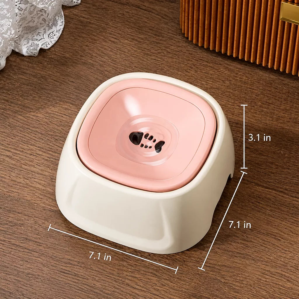 Floating Plastic Water Bowl for Dogs and Cats