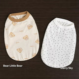 Lightweight Star Print Pet Vest for Small Dogs and Cats