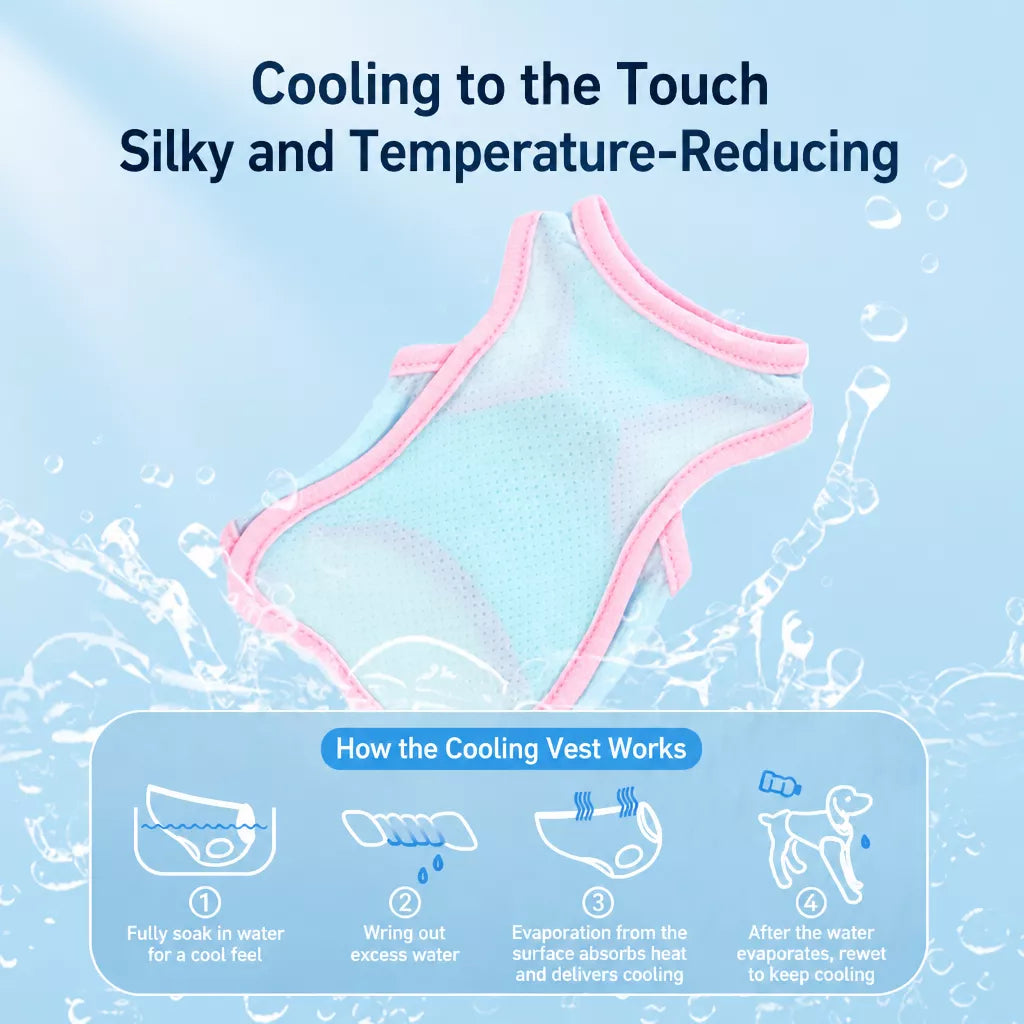 Lightweight Polyester Vest for Dogs and Cats