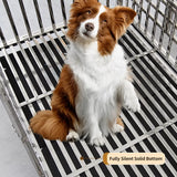 Stainless Steel Dog Crate with Tray