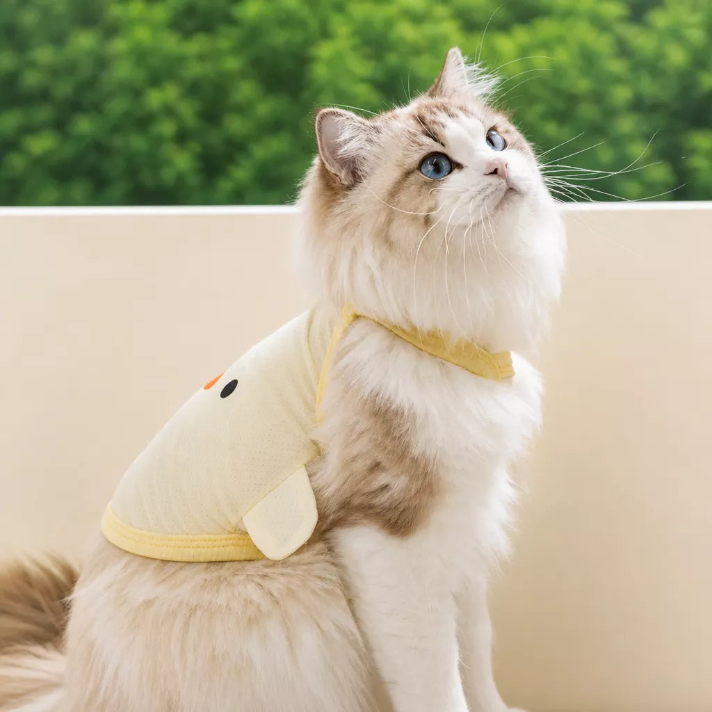 Polyester Sleeveless Vest for Cats