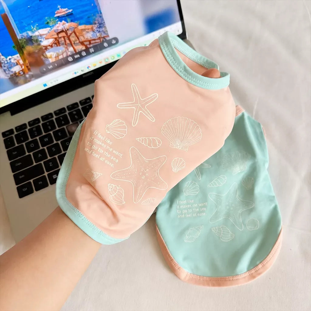 Cotton Tank Top for Small to Medium Dogs