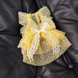 Polka Dot Pet Dress for Dogs and Cats