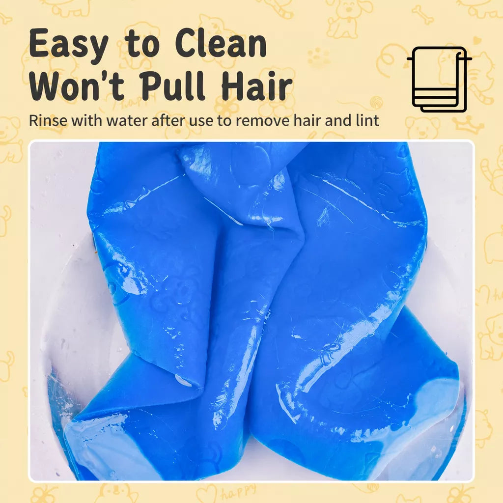 PVA Pet Bath Towel for Dogs and Cats