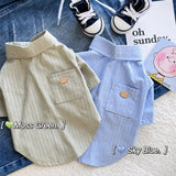 Lightweight Cotton-Linen Shirt for Cats and Dogs