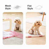 Flat Plastic Dog Potty Tray with Mesh Grate