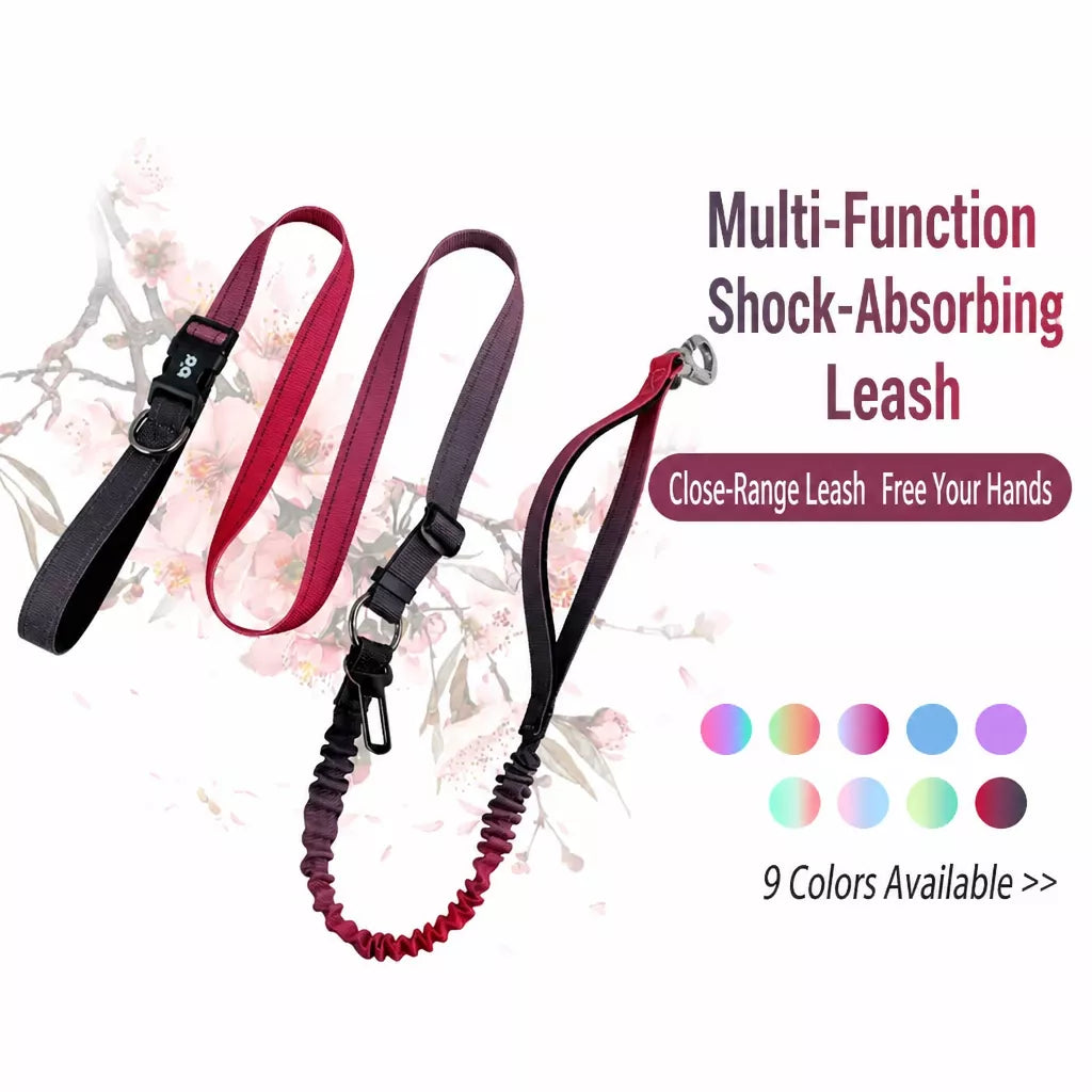Crossbody Elastic Dog Leash