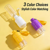 Portable Foldable Dog Water Bottle for Walks and Travel
