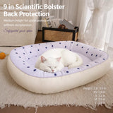 All-Season Washable Pet Bed for Small Dogs & Cats