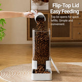 Elevated Dog & Cat Feeding Station with Water Dispenser