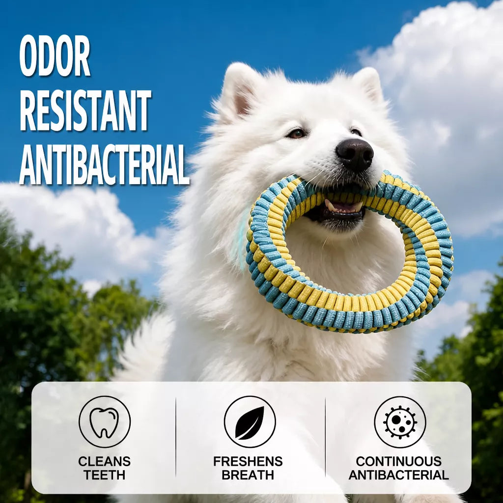 Knotted Polyester Rope Tug Toy for Dogs