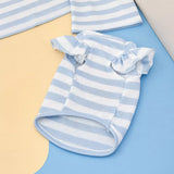 Striped Pet Shirt for Dogs and Cats