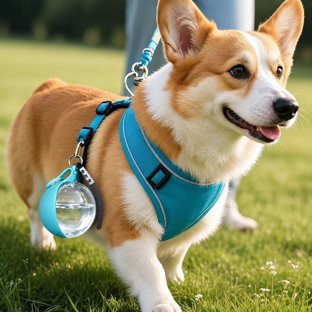 Portable Foldable Dog Water Bottle for Walks and Travel