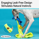 Snail Snuffle Squeaky Dog Toy