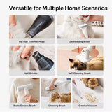 7-in-1 Pet Grooming Vacuum Clipper