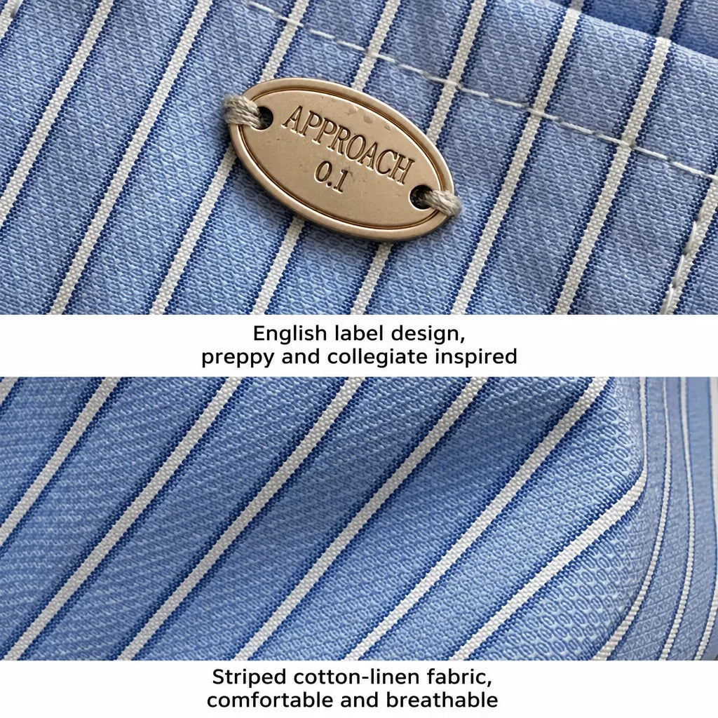 Lightweight Cotton-Linen Shirt for Cats and Dogs