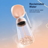 Portable Dog Water Bottle with Built-In Drinking Cup for Walks